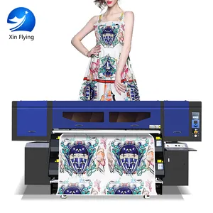 Поддержка местного послепродажного обслуживания краситель 75 дюймов 1,9 м широкоформатный принтер флуоресцентные чернила сублимационный термопресс принтер