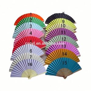 <b>Handmade</b> Small Handheld Folding <b>Paper</b> Fan American Flag Patriotic Wedding Party Favor Love Style Souvenir - Product Image 5