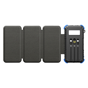 Meilleures ventes 2025 : Lot de 4 panneaux solaires 20000 mAh, batterie solaire portable 12W à charge rapide, batterie Li-Polymère 3 modes universels - Product Image 5