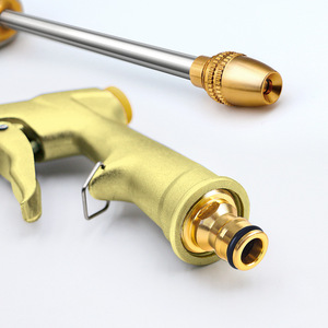 Pistolet à eau haute pression en alliage pour le lavage de voitures et l'irrigation des jardins - Product Image 1