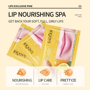 Mascarilla labial de colágeno <span class=keywords><strong>para</strong></span> blanquear nutritivamente Mascarilla labial de fruta exfoliante hidratante que desvanece las arrugas y mejora el color de los <span class=keywords><strong>labios</strong></span> - Product Image 4