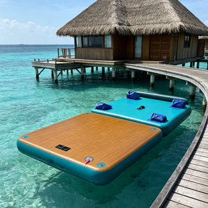 Plateforme flottante multifonctionnelle gonflable portable résistante aux rayures pour la pêche en mer, le camping et le repos – Durable et directe - Product Image 1