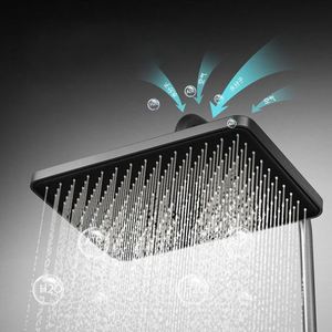 Digitales Messing-Duschsystem für Kalt- und Warmwasser, Luxuriöses Regenduschsystem mit Grauem LED-Keyboard, Intelligentes Badezimmer-Duschset - Product Image 4