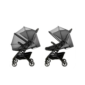 Mosquitera para Cochecito de Bebé, Forma de Domo, Cobertura Total, Material Universal para Mascotas, Instalación Gratuita, Uso en Exteriores, Color Sólido Azul, No - Product Image 4