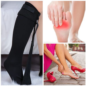 Calcetines de compresión para fascitis plantar y pie caído, suaves y elásticos, para dormir, alivio del dolor de talón, venta al por mayor - Product Image 2