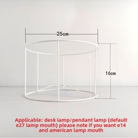 Lampe suspendue carrée E27 en résine, faite à la main, avec cadre en fer tressé, pour décoration DIY