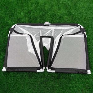 Portería de fútbol de aluminio portátil Puerta de entrenamiento de fútbol de aluminio plegable Porterías de fútbol pequeñas para entretenimiento Entrenamiento deportivo - Product Image 4