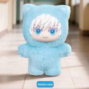 <span class=keywords><strong>Jujutsu</strong></span> <span class=keywords><strong>Kaisen</strong></span> Cat Park Party Peluche Surprise Gojo Satoru Jogo Kugisaki Kamo Japon 7-12 ans Figurines en Coton - Product Image 2