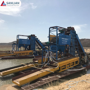 Thu Hồi Cao Vàng Và Kim Cương Thiết Bị Khai Thác Mỏ Chuỗi Xô Dredger Với Động Cơ Cho Sông Vàng Máy Móc Khai Thác Mỏ - Product Image 6