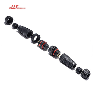 Llt multipin 10pin M19 Nam Nữ LED lắp ráp không thấm nước kết nối điện - Product Image 5