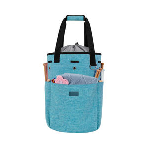 Bolsa Organizadora de <span class=keywords><strong>Ganchillo</strong></span> y Tejido Personalizable, Bolsa de Almacenamiento de Hilos, Bolsa de Artesanía Hecha a Mano, Bolsa Organizadora Cilíndrica para <span class=keywords><strong>Ganchillo</strong></span> - Product Image 1