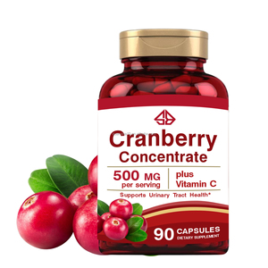 Complément Alimentaire Concentré de Canneberge OEM 500 MG en Capsules avec Vitamine C, 90 Comprimés – Favorise la Santé des Voies Urinaires - Product Image 4
