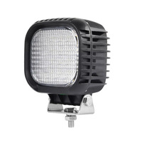 Projecteur LED de travail de haute qualité 5 pouces 12V/24V 16 LED 48W IP67 étanche 3000 lumens à faisceau large et concentré pour tracteur