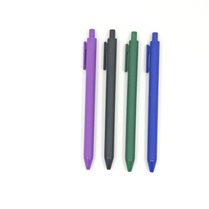 कस्टम मैकरन मोरांडी रंग धातु प्रचार बॉलपॉइंट पेन मुद्रित लोगो धाराप्रवाह में बहुरंगीय स्याही कैंडी रंग स्प्रे - Product Image 4