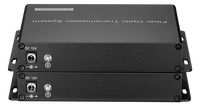 Konverter 4K ke Fiber dengan Port KVM Ultra HD Fiber Optic Extender (Mendukung RS232 & IR)
