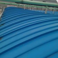 Couverture de réservoir d'égouts en fibre de verre FRP légère et résistante RUNLIN, services de découpe et de pliage pour fossés de drainage, traitement de surface lisse