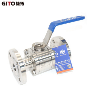 Válvula de Bola con Brida de Acero Inoxidable DN25 de Alta Presión, de Tres Piezas, Forjada, Manual, para Agua y Gas, Personalización OEM - Product Image 4