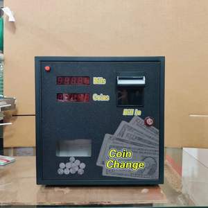 Máquina Contadora de Monedas y Fichas con Reconocimiento Anti-Falsificación y BV30 para Tiendas de Aperitivos, Lavaderos de Autos y Estacionamientos - Product Image 4