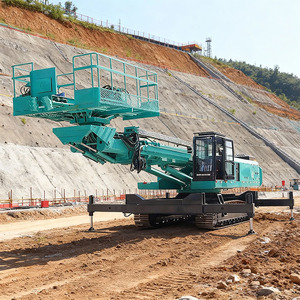 Impianto di Perforazione per Ancoraggi Rocciosi Completamente Automatico, Tipo Crawler, Altezza 15m, Protezione Pendenze, Motore Diesel, Pompa ad Alta Elevazione - Product Image 1