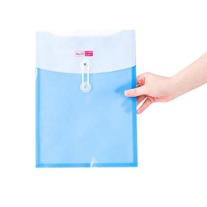 A4 <span class=keywords><strong>PP</strong></span> Mở Rộng Ví Tài Liệu Túi Đôi Túi Tài Liệu Có Nút Đóng - Product Image 4