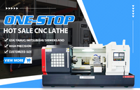 Torno de Roscar Horizontal CNC CK6180X1500, Mini Torno de Banco de un Solo Husillo con Sistema de Control GSK, de Trabajo Mediano