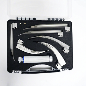 Set de Laringoscopio para Intubación de Emergencia, 6 Palas, 3 Macintosh, 3 Miller, Kit de Diagnóstico LED - Product Image 1