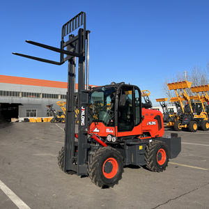 Montacargas Todoterreno de Alta Calidad de 3.5 Toneladas con Tracción 2x4 y 4x4, Máquina Elevadora Diésel Fabricada en China - Product Image 4