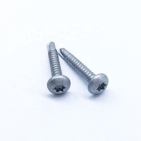 Vis autoperceuses bimétalliques 304 420 à tête cylindrique Torx pour tôles d'acier