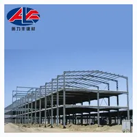 Metal prefabrik çelik yapı depo inşaatı prefabrik atölye planları Hangar çelik yapı Ss400 alışveriş merkezi