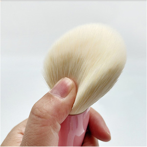 Juego de 4 Brochas de Maquillaje de Pelo Sintético con Mango de Madera, Brochas Super Suaves y Coloridas para Rostro y Ojos, Logotipo Personalizado, Marca Privada - Product Image 2