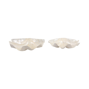 Ciotola decorativa a forma di conchiglia per decorazioni da tavolo e bancone, centrotavola - Product Image 1