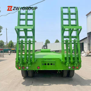 รถกึ่งพ่วงสำหรับซาอุดิอาระเบียรถกึ่งพ่วงต่ำ18ม. 3เพลากว้าง3.2ม. - Product Image 2