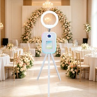 Support trépied facile à assembler, réglable en hauteur, pour cabine photo, mariage, fête, selfie, iPad, appareil photo reflex numérique, machine de photomaton – Expédition depuis l'entrepôt américain