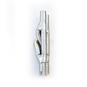 Tuyau d'échappement central double en X à haut débit en acier inoxydable, pièces d'échappement haute performance pour mise à niveau <span class=keywords><strong>Ferrari</strong></span> 812 812GTS - Product Image 3