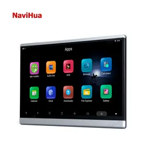 Navihua 13.3 Inch IPS Touch Screen Android Car Headrest Monitor Universal Rear Seat Entertainment System Multimedia Player 2+32