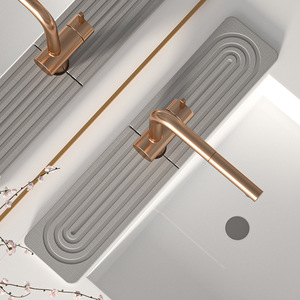 Tapis de cuisine en diatomite à séchage rapide, plateau absorbant l'humidité, protection anti-éclaboussures pour comptoir de salle de bain - Vente en gros - Product Image 3