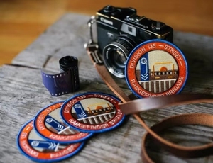 Écusson brodé thermocollant vintage Brigade de la <span class=keywords><strong>Division</strong></span> 135 Street Rangefinder, badge tactique pour chapeau, veste, sac à dos - Product Image 2