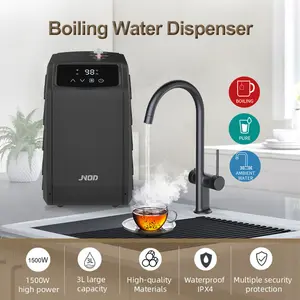 Hot Water Heater Fast Heating Tap 3 In 1 Hot Cold Kitchen Water Heater Faucet Instant Boiling Hot Water Tap