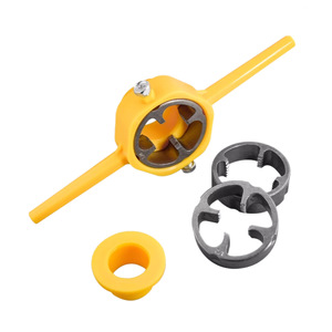 Mr Drill Tap Die Set 8 Piece Pipe <b>Threading</b> <b>Tool</b> For Plastic Pipes Manual <b>Threading</b> Dies With Wrench - Product Image 1