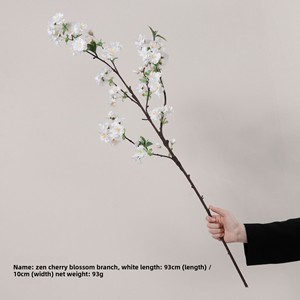 Ramo Decorativo de Boda con Flores de Cerezo Sakura Modernas y Realistas, Técnica de Inyección de Plástico, Flores Artificiales de Plástico - Product Image 6