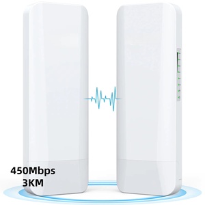 Anten thu sóng mạnh tương thích Starlink, cầu nối Wifi ngoài trời tầm xa 3KM, tần số 5.8G, tốc độ 450Mbps, CPE mới, tích hợp tường lửa - Product Image 1