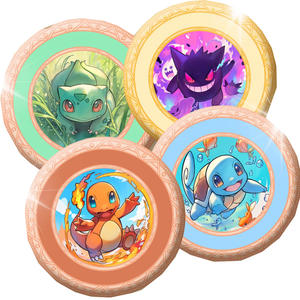 Nouveauté, <span class=keywords><strong>vente</strong></span> flash, bijoux Pokémon en métal, articles cool, décoration d'anime, collection de badges, pièces commémoratives, jeu de société, coffret cadeau - Product Image 1