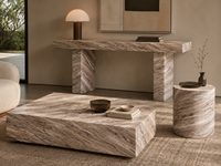 Dalles de marbre Palissandro Brown Bookmatched pour revêtements de sol, escaliers, îlots de cuisine, tables à manger, meubles de salle de bain et comptoirs de bar