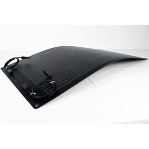MAXSOLAR MAX-MF100 Panel Solar Semiflexible Ligero de 100W, 22.2V, 23% de Eficiencia, para Exteriores y Camping, Marco de Aluminio Anodizado MAX-MF100 H - Product Image 4