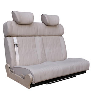 Sièges multifonctionnels en cuir PU de luxe AutoLiuMa confortables pour camping-car, monospace, <span class=keywords><strong>fourgon</strong></span> Sprinter Promaster Hiace, conversion 3 plis - Product Image 4
