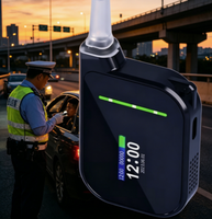 Détecteur d'alcool numérique Airsense H3, capteur à pile à combustible, exportation de données BAC%, 2000 enregistrements de tests, unités de mesure multiples, Type-C