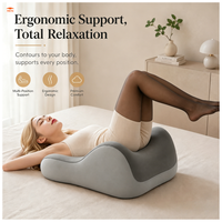 Lit de lecture couché avec support pour le corps, oreiller en mousse à mémoire de forme pour le sommeil et l'allaitement, idéal