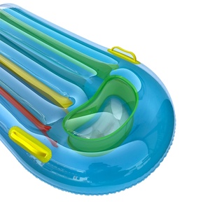Matelas gonflable en PVC pour la piscine, idéal pour les fêtes aquatiques - Product Image 4