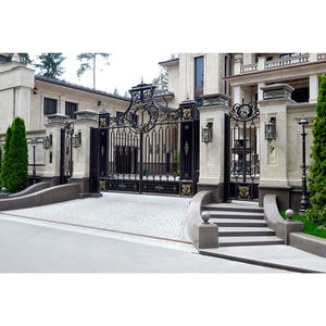 Puertas Metálicas Clásicas de Estilo Columpio, Atractivas y Elegantes, Puerta de Hierro Forjado - Product Image 4