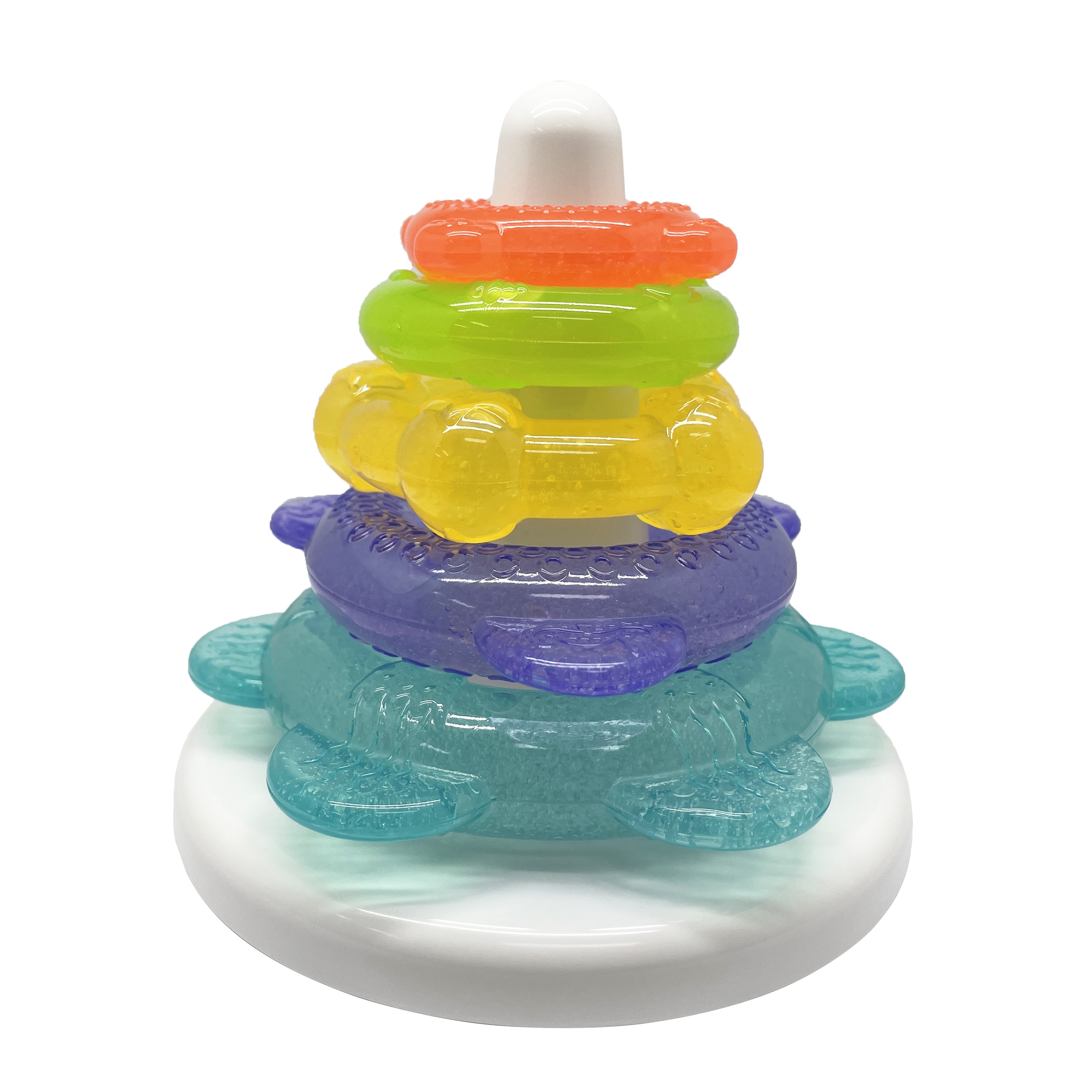 Новые BPA бесплатно укладки Веселые мягкие Прорезыватель для зубов морские животные текстурированная эва игрушки для режущихся зубов детский Прорезыватель для зубов